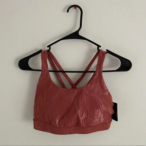 131 🆕 Lululemon Special Edition Energy Bra - Acclimatize Cranberry Pink Foil